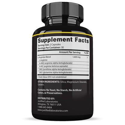 Maasalong Max 1600MG – Advanced Men's Health Formula | Justified Laboratories