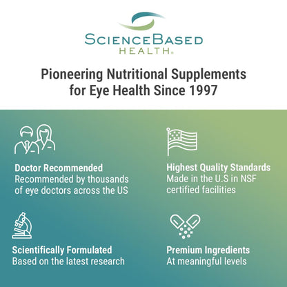 ScienceBased Health MacularProtect Complete – AREDS 2 Eye Health Capsule, 120 Capsules