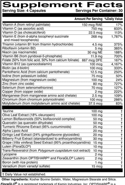 ScienceBased Health MacularProtect Complete – AREDS 2 Eye Health Capsule, 120 Capsules