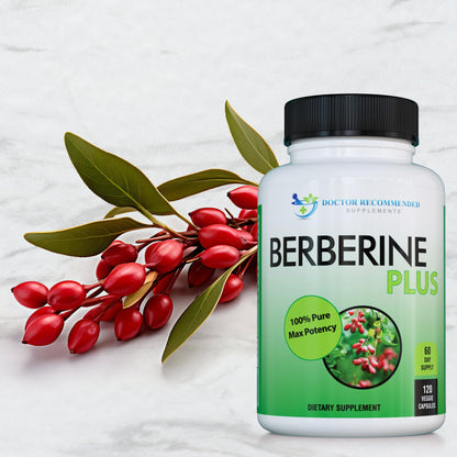 Berberine Plus 1200mg | 120 Veggie Capsules | Doctor Recommended Supplements