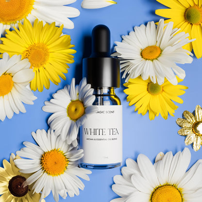 The Magic Scent White Tea Diffuser Oil - Hotel & Home Luxury Scents - 0.3 oz / 10 mL