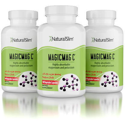 MagicMag C by NaturalSlim – Magnesium Citrate with Potassium for Sleep & Muscle Relaxation