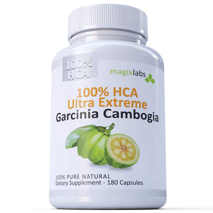 MagixLabs 100% HCA Ultra Extreme Garcinia Cambogia Extract – Pure & All-Natural