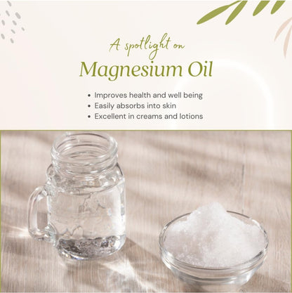 Magnesium Chloride - 100% Pure Food Grade 300g | Edible, Highly Absorbable