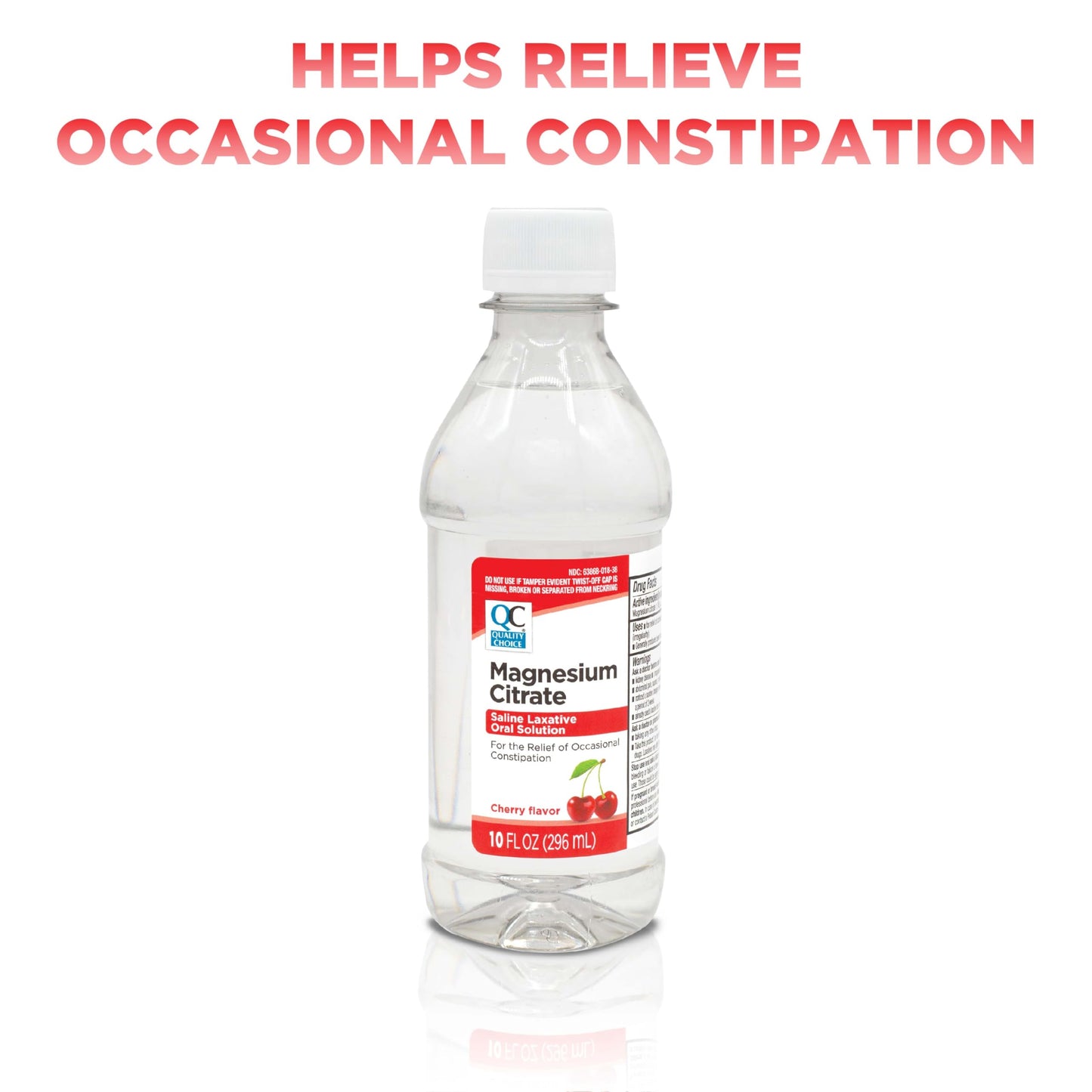 Quality Choice Magnesium Citrate 10oz Cherry – Saline Laxative