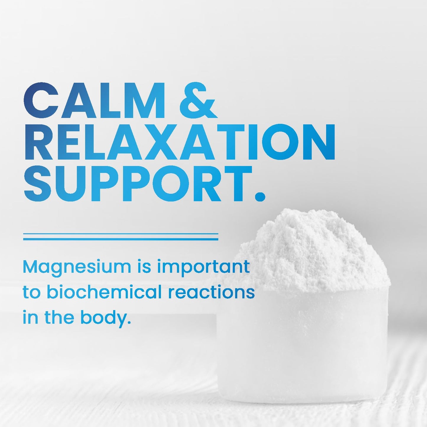 Magnesium Citrate Powder Drink Mix (60 Servings) - Aquamin Magnesium | Sugar Free, Gluten Free, Vegan