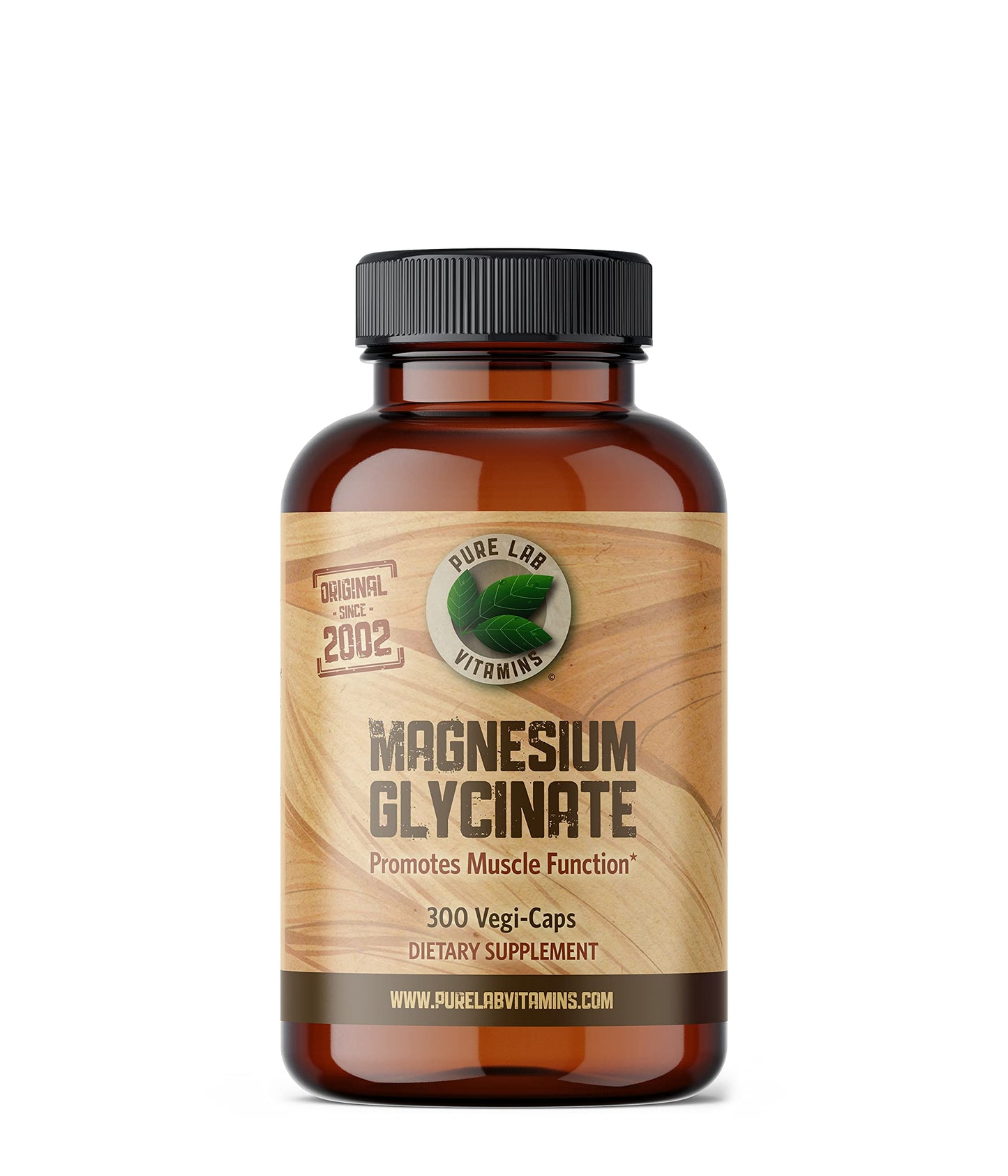 Magnesium Glycinate 165mg – 300 Caps | Made in Canada