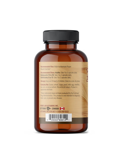 Magnesium Glycinate 165mg – 300 Caps | Made in Canada