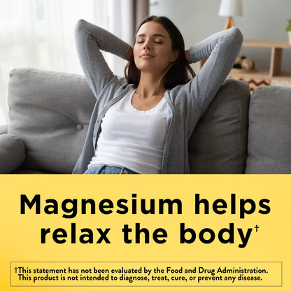 Nature Made Magnesium Oxide 250 mg – 100-Count Magnesium Supplement