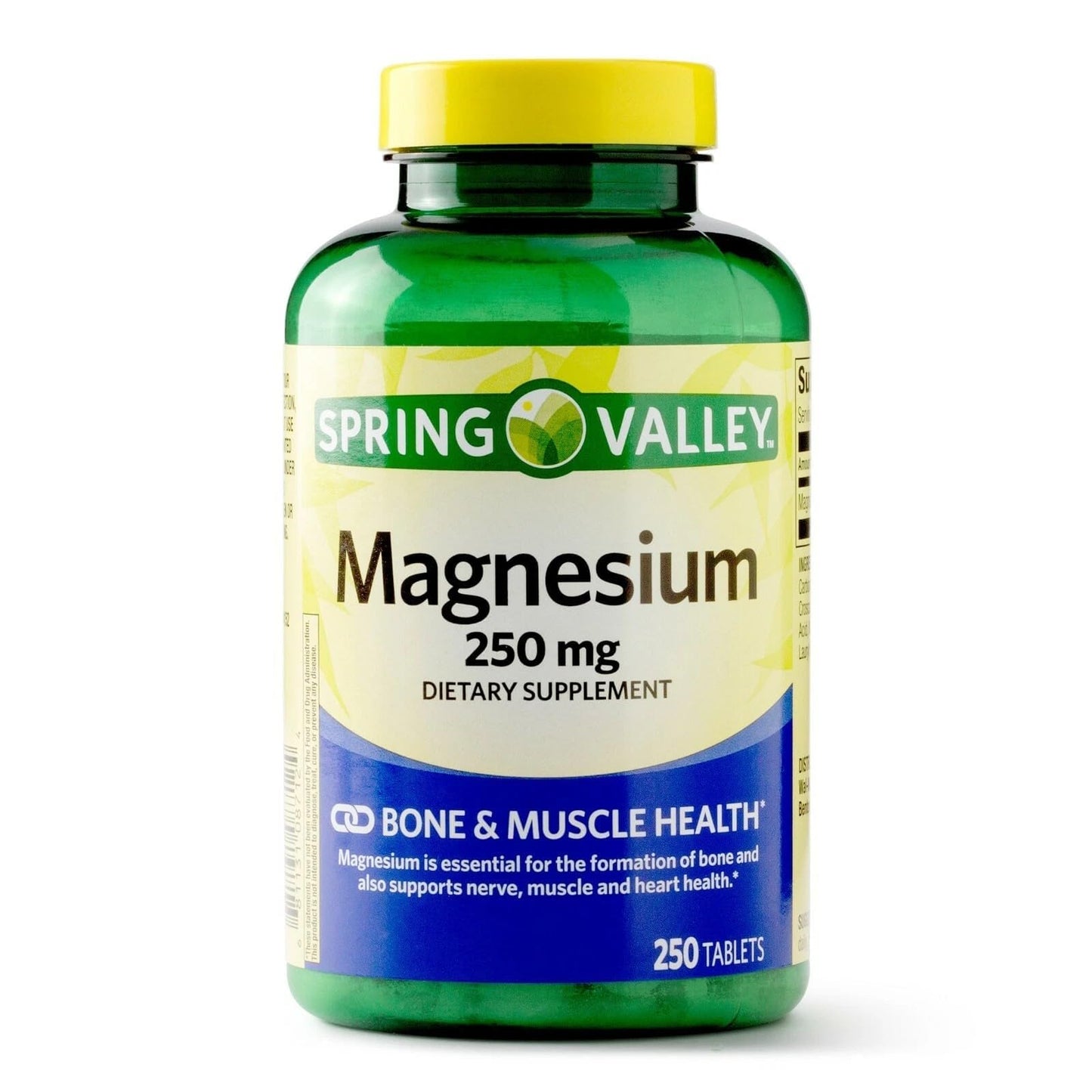 Magnesium Oxide 250 mg – 250 Tablets | Vegetarian, Bone & Muscle Support