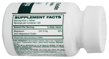 Cypress Pharmaceutical, Inc.- Magnesium Oxide 400 mg. - 120 Tablets
