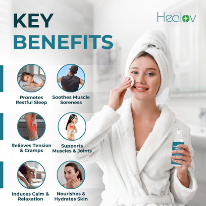 Magnesium Spray - Extra Strength Topical Mg Oil for Sleep & Muscle Relief