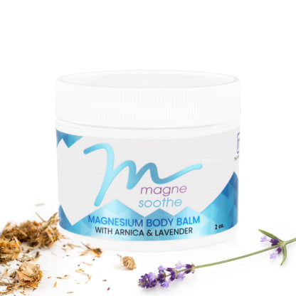 MagneSoothe Topical Magnesium Body Balm – 2 oz Jar | Soothe Sore Muscles