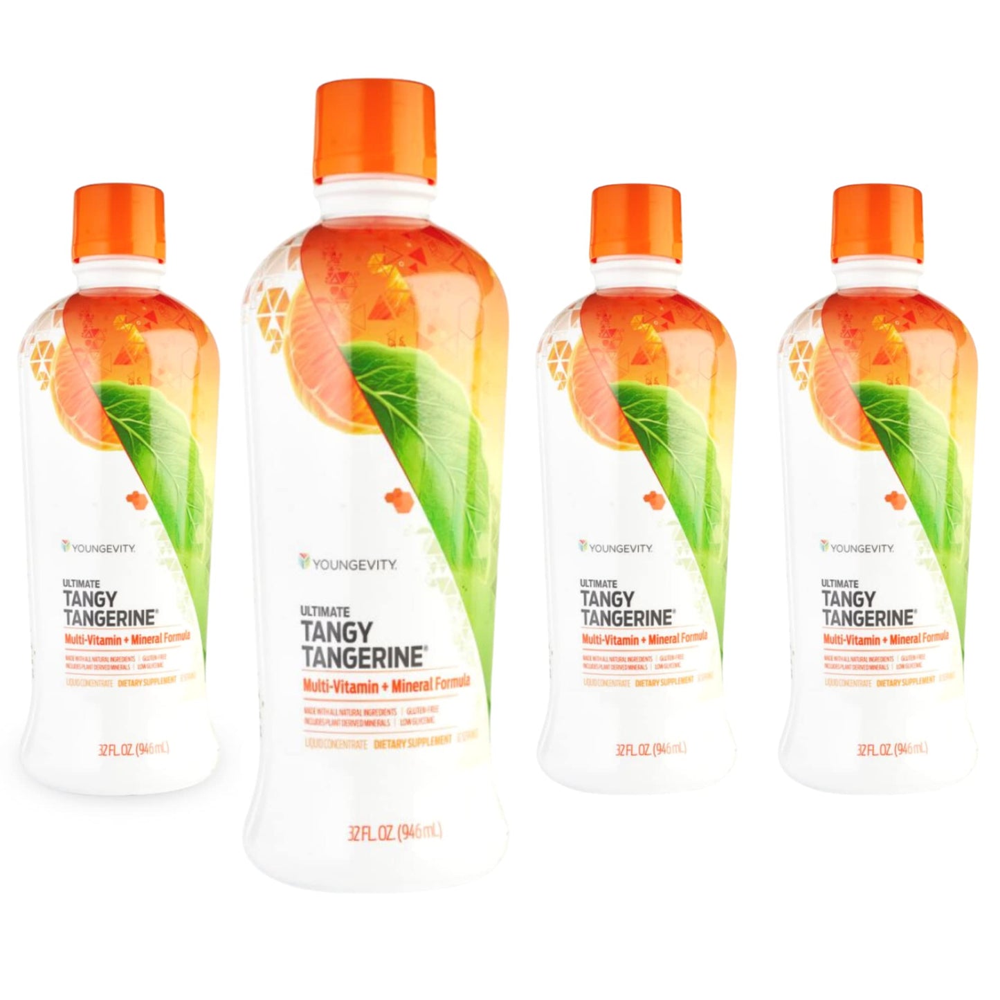 Majestic Earth Tangy Tangerine 32oz – Gluten-Free Liquid Multivitamin