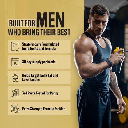 Nutrimend IQ Male Performance Burner – GLP-1 Fat Burner for Men
