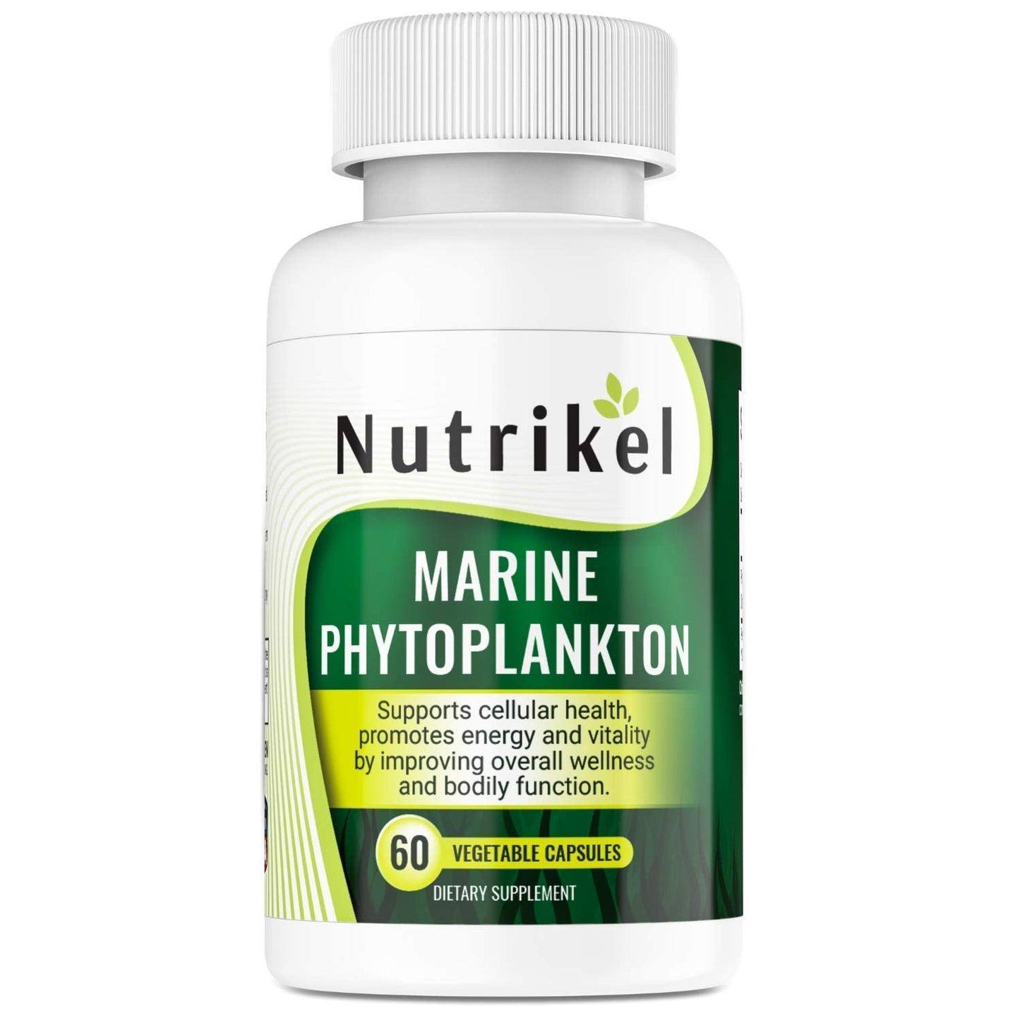 Marine Phytoplankton Omega-3 Supplement – Plant-Based Algae Capsules | 1,000mg | 60 Vegan Capsules