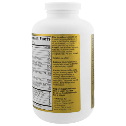 Marlyn HEP-FORTE: Liver Health Support Supplement with Beef Liver, Amino Acids, Antioxidants & Vitamins | 500 Softgels