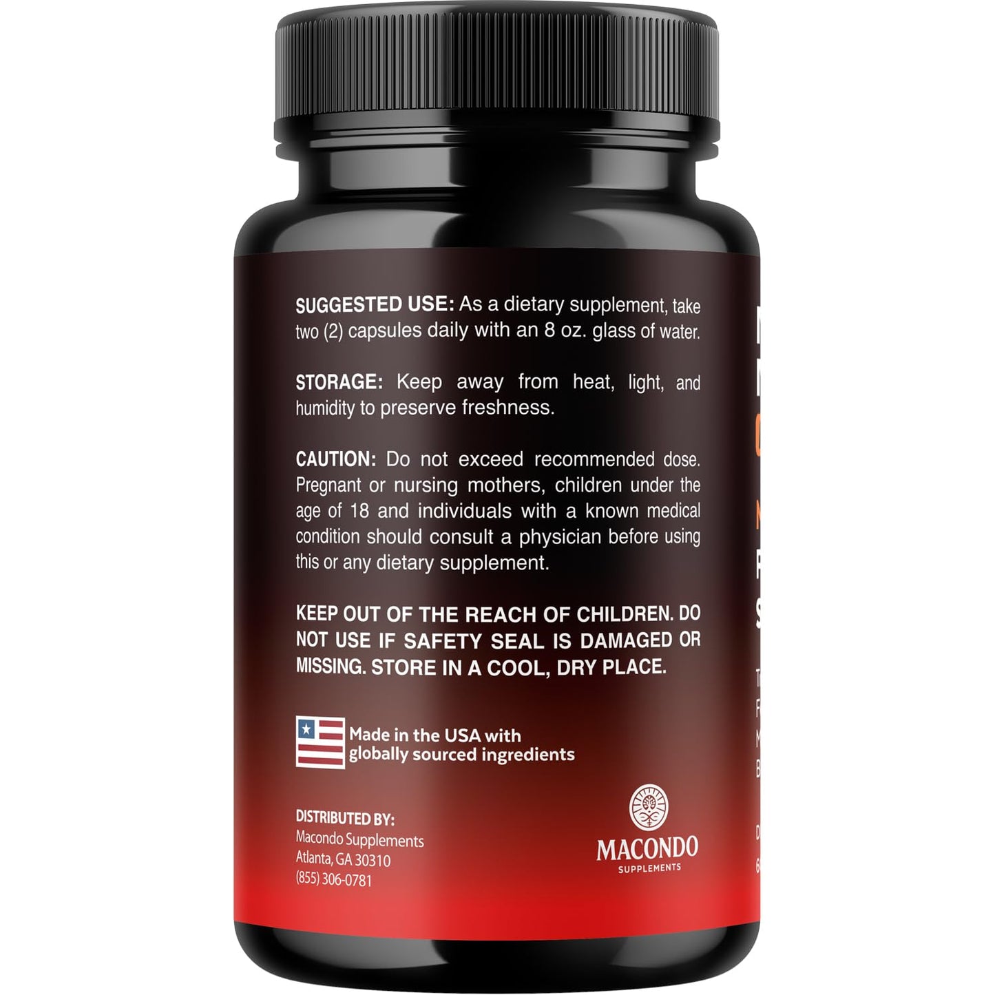 Mars Men Pro Official Supplement – Natural Support Capsules, 60 Capsules