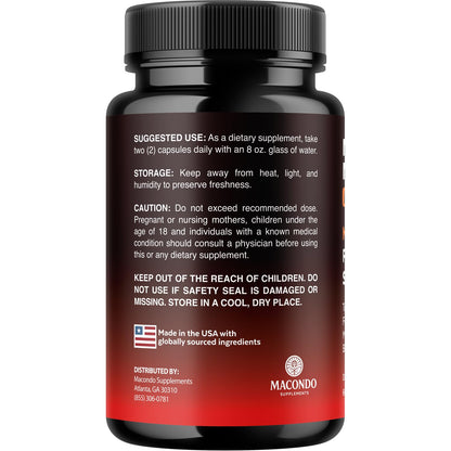 Mars Men Pro Official Supplement – Natural Support Capsules, 60 Capsules