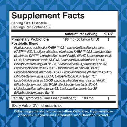 MaryRuth Organics 3-in-1 Probiotics for Digestive Health | 50B CFU, 23 Strains, Vegan