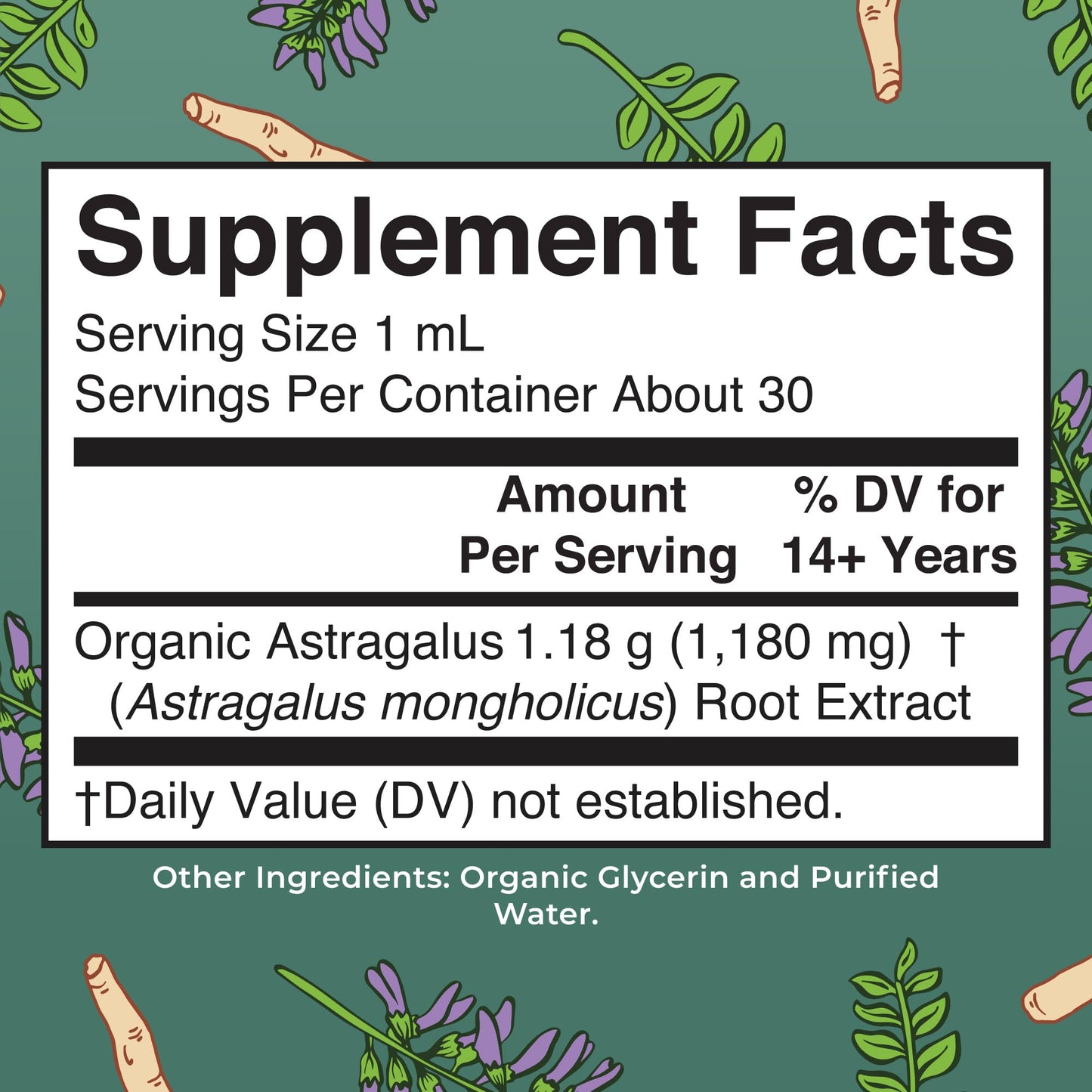 MaryRuth Organics Astragalus Root – Sugar-Free, USDA Organic, Immune Support & Focus | Vegan Liquid Drops 1 Fl Oz