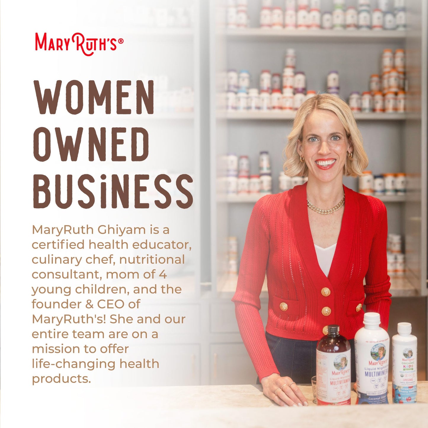 MaryRuth Organics Mushroom Complex – Vegan Liquid Drops (30 Servings)