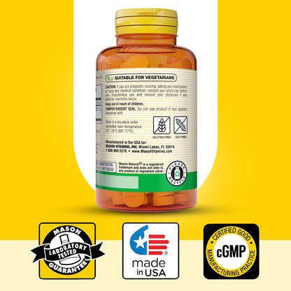 Mason Natural Vitamin B12 1000 mcg Quick Dissolve Tablets | Fast Absorption, Supports Energy & Nerve Function, 100 Tablets