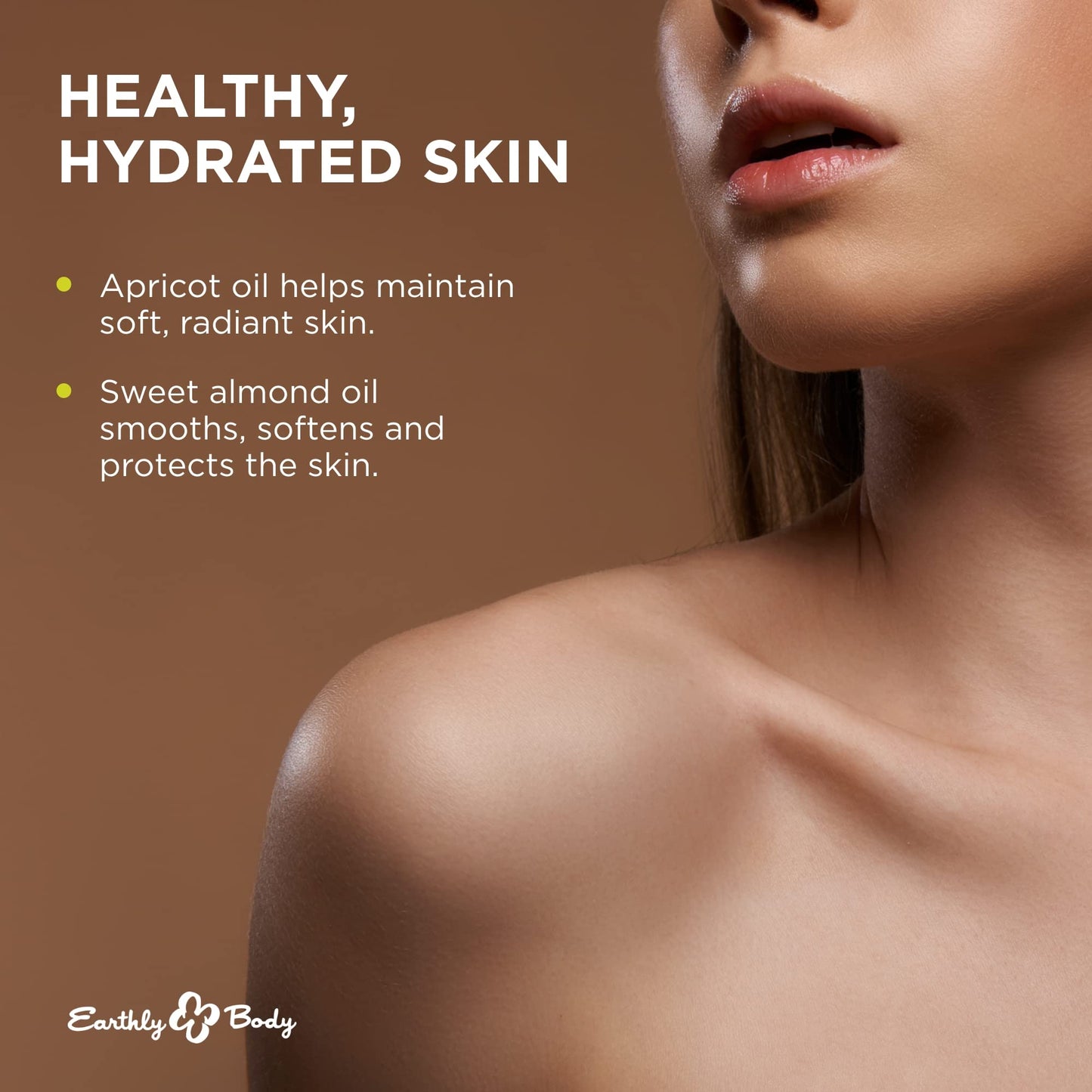 Earthly Body Edible Massage Oil - Cherry (8 fl oz) | Vegan & Cruelty-Free