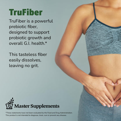 TruFiber Prebiotic Fiber – 6.35 oz (Pack of 2) | 100 Servings, Digestive Health, Vegan & Gluten Free