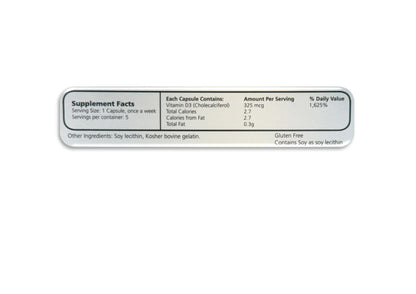 Maximum D3 13,000 IU Box – 60 Capsules (60-Week Supply) | Vitamin D3
