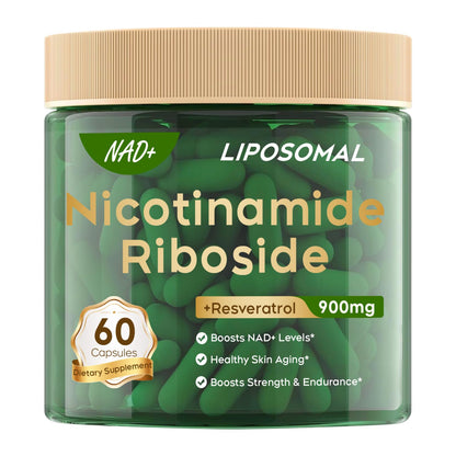 MayBeJiangWei NAD Liposomal NR 900mg - Anti-Aging, Energy & Focus