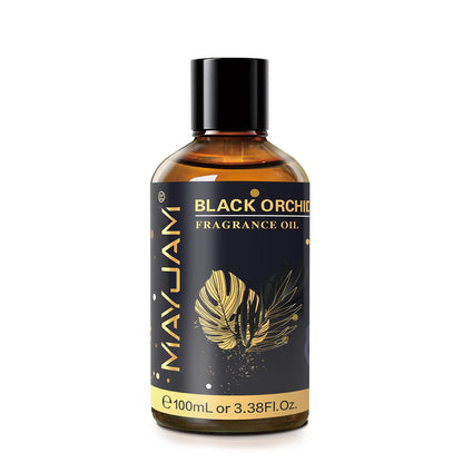 MAYJAM 100ML Black Orchid Fragrance Oil with Glass Dropper – Diffuser, Soap & Candle Making