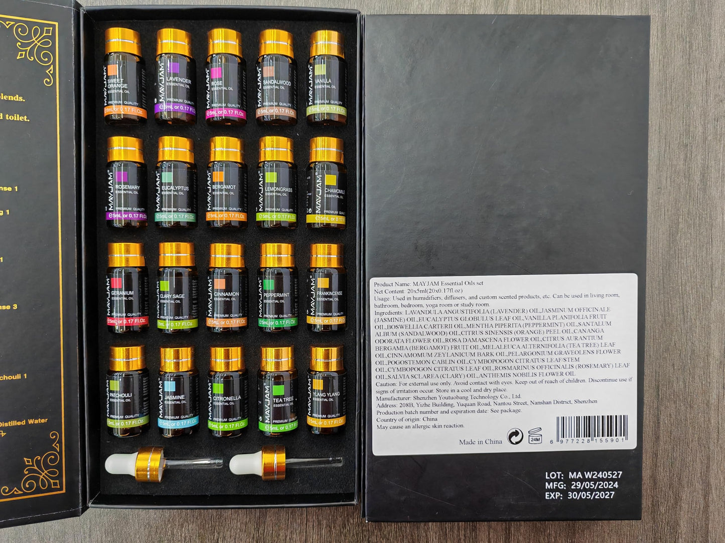 MAYJAM Tea Tree 20x5ml Essential Oil Gift Set