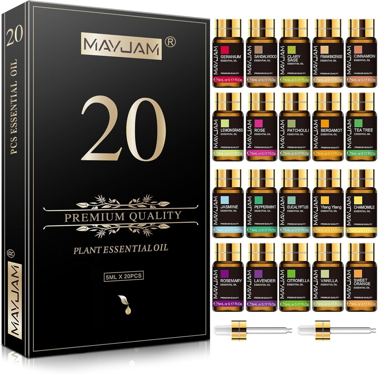 MAYJAM Tea Tree 20x5ml Essential Oil Gift Set