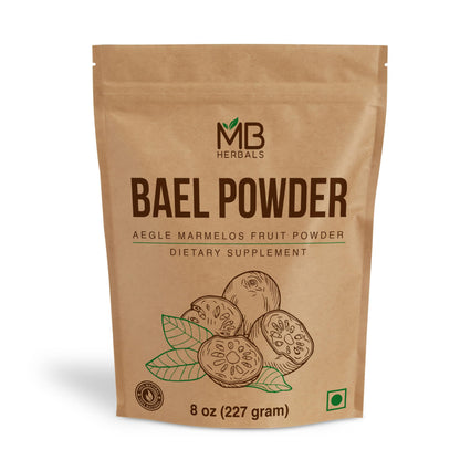 MB Herbals Bael Powder 8 oz (227 g) | Bael Fruit Powder