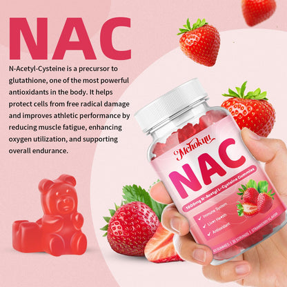 Mchokuu NAC Gummies 1000mg – Immune Support & Antioxidant (Adults & Kids)