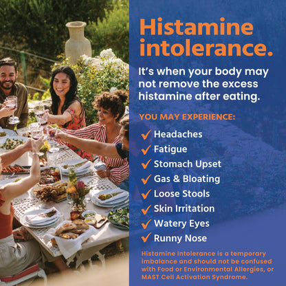 Medagel HISTAsolv Extra Strength DAO Enzyme for Histamine Intolerance – 60 Pack (Austria)
