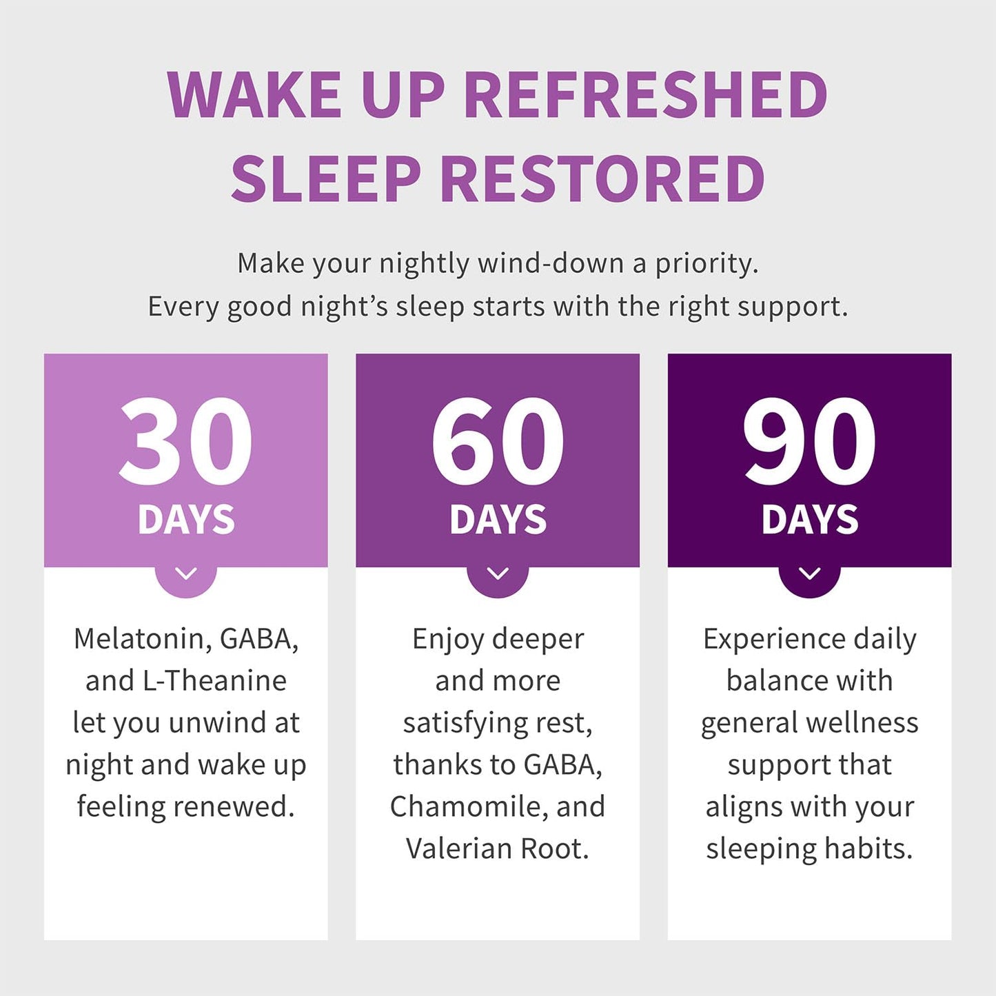MEDCHOICE 12-in-1 Melatonin Sleep Capsules – 5mg Melatonin + Magnesium Glycinate 500mg (90ct, Pack of 4)
