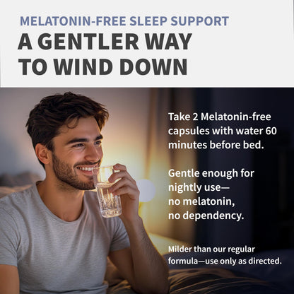 MEDCHOICE 12-in-1 Sleep Support Capsules – Melatonin-Free, Non-Habit Forming (Pack of 2, 180 capsules)