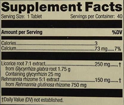 Mediherb Adrenal Complex 40 Tabs | Adrenal Support Supplement