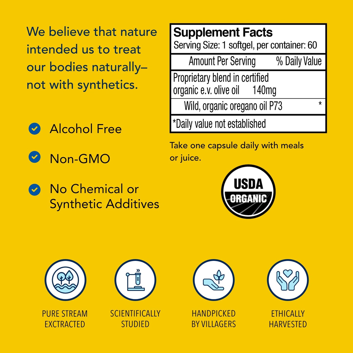 Oreganol P73 2 Pack (60 Softgels) | Immune Support | Non-GMO