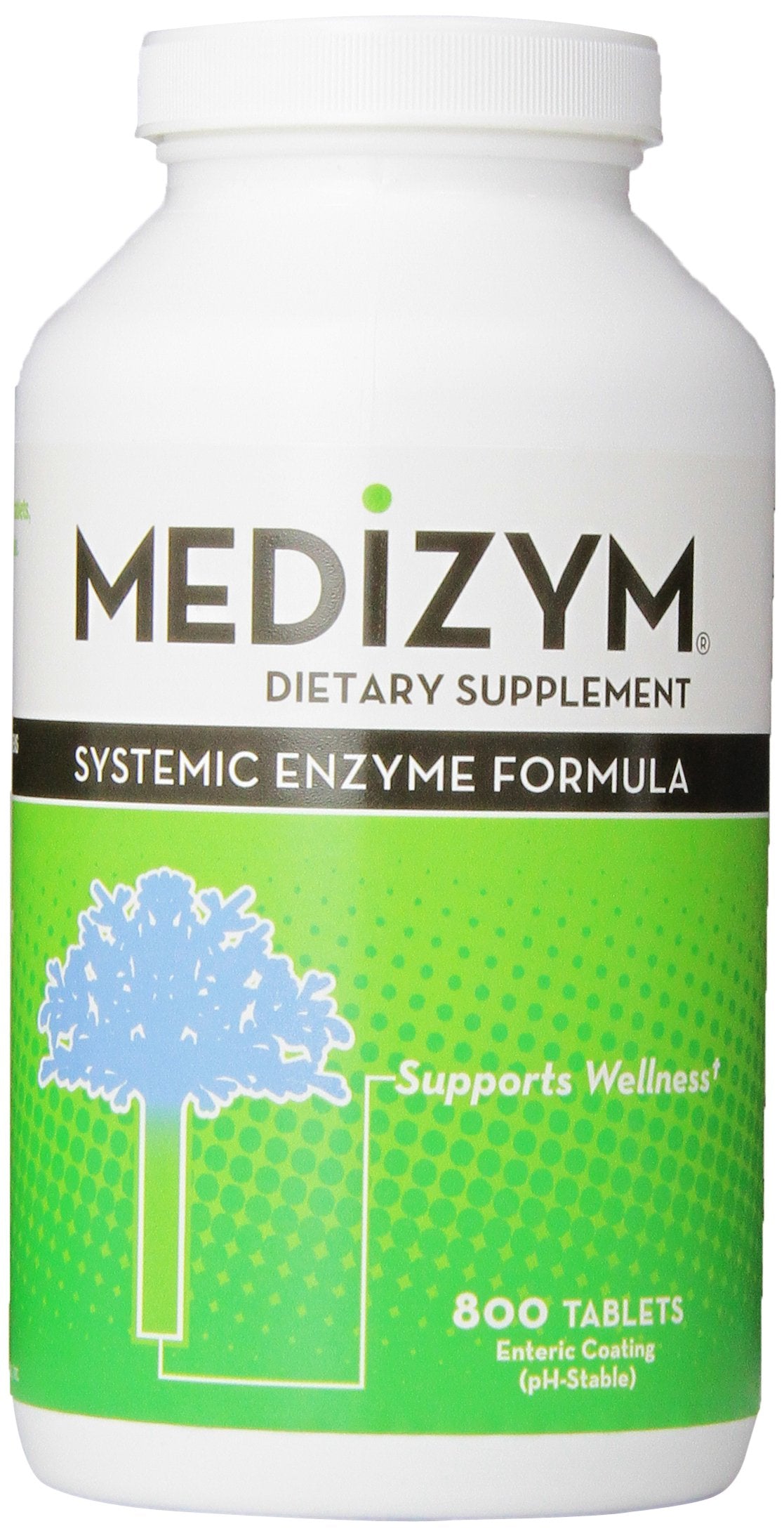 Medizym Systemic Enzyme 800 Tablets – Immune & Inflammation Support