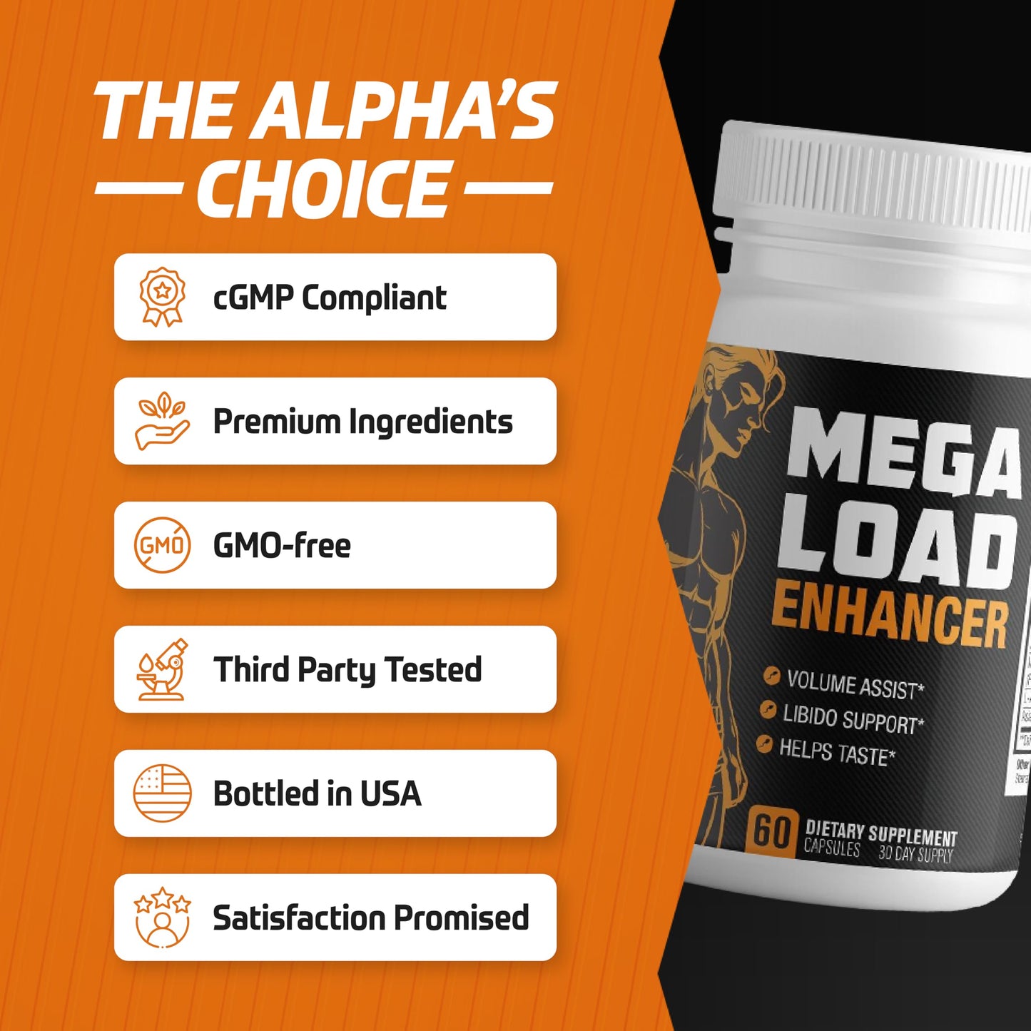 Mega Load Enhancer – Semen Volume Booster for Men | Supplement Universe