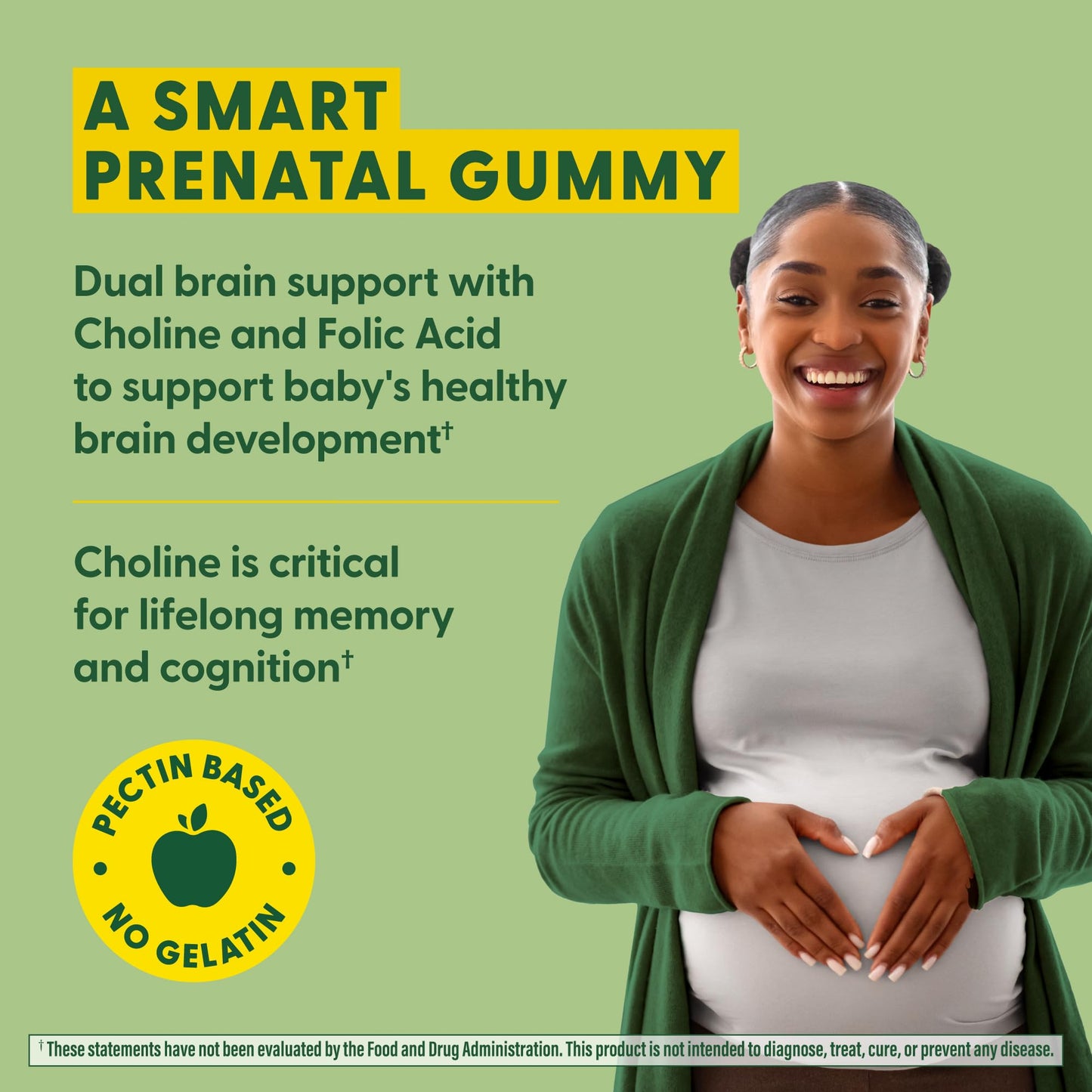 MegaFood Baby & Me 2 Prenatal Gummies – Folic Acid, Choline, Red Raspberry, 60 Gummies