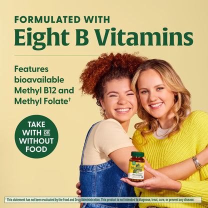MegaFood Balanced B Complex – Vegan B Vitamins for Energy & Nervous System Support | 90 Tablets