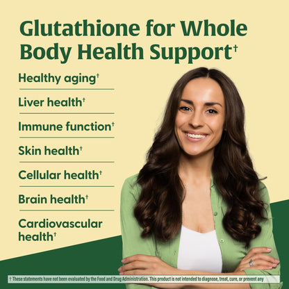 MegaFood High Absorption Liposomal Glutathione — Gluten Free, Vegan | 60 Capsules
