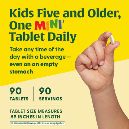 MegaFood Kids Vitamin B Complex – B12, B6, Folate, L-Theanine | Vegetarian & Gluten Free