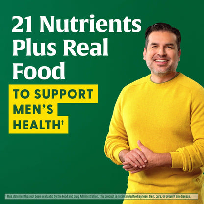 MegaFood One Daily Men's Multivitamin – Energy Metabolism, Immune Support, Vitamin D3 & B12 – Vegetarian & Gluten Free – 90 Tablets