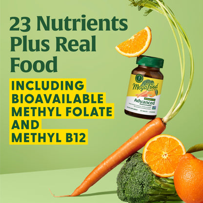 MegaFood Women's 40+ Advanced Multivitamin – Dr Formulated, Vegetarian, 120 Tabs (60 Servings)