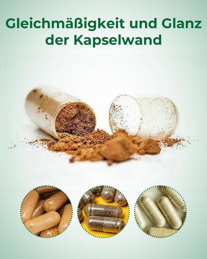 MéipaLien HPMC Empty Capsules Size 3-200 | Plant-Based, Vegetarian, Halal, Non-GMO | DIY Filling